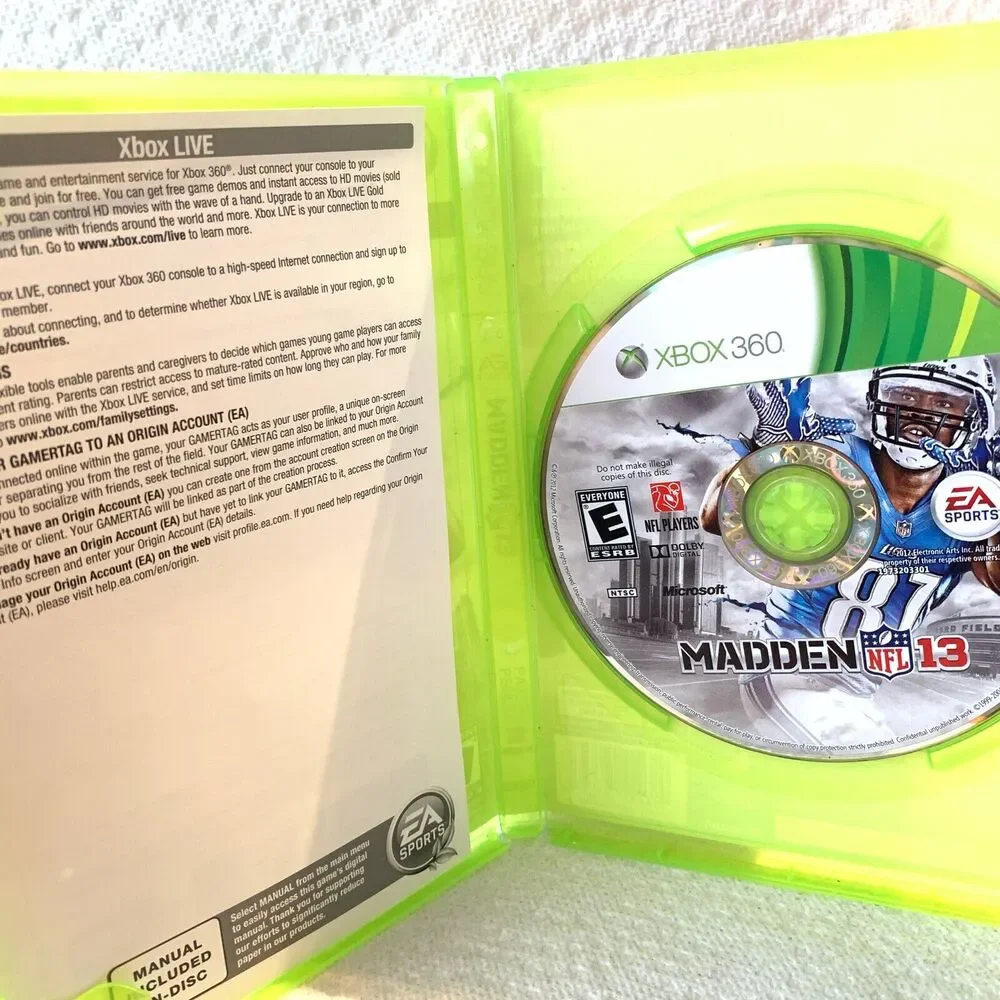 Madden NFL 13 (Microsoft Xbox 360, 2012)